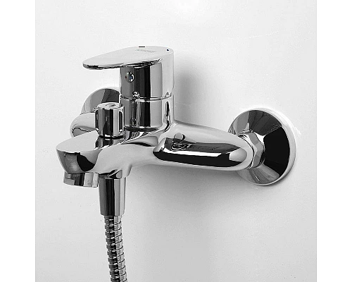 Приобрести Смеситель для ванны WasserKRAFT Leine 3501 Хром в магазине сантехники Santeh-Crystal.ru