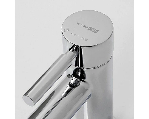 Приобрести Смеситель для раковины WasserKRAFT Main Thermo 4103T с термостатом Хром в магазине сантехники Santeh-Crystal.ru