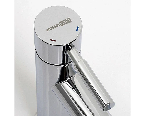 Приобрести Смеситель для раковины WasserKRAFT Main 4104 Хром в магазине сантехники Santeh-Crystal.ru