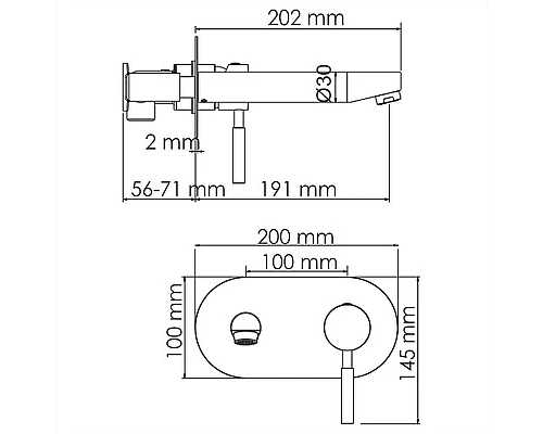 Купить Смеситель для раковины WasserKRAFT Main 4130 Хром в магазине сантехники Santeh-Crystal.ru