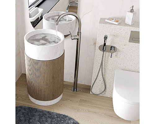 Купить Смеситель для раковины WasserKRAFT Main 4153 Хром в магазине сантехники Santeh-Crystal.ru