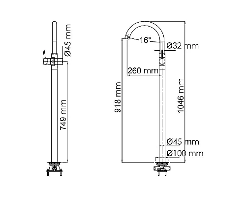 Купить Смеситель для раковины WasserKRAFT Main 4153 Хром в магазине сантехники Santeh-Crystal.ru
