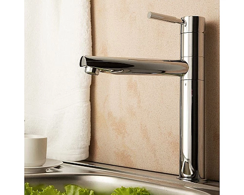 Купить Смеситель для кухни WasserKRAFT Main 4107 Хром в магазине сантехники Santeh-Crystal.ru