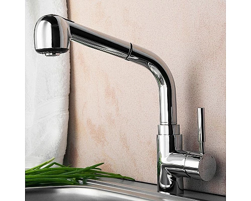 Купить Смеситель для кухни WasserKRAFT Main 4166 Хром в магазине сантехники Santeh-Crystal.ru