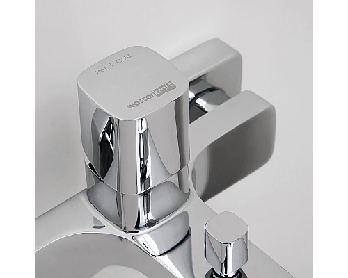 Купить Смеситель для ванны WasserKRAFT Naab 8601 Хром в магазине сантехники Santeh-Crystal.ru