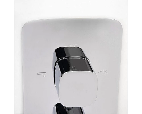 Приобрести Смеситель для душа WasserKRAFT Naab 8644 Thermo с термостатом Хром в магазине сантехники Santeh-Crystal.ru