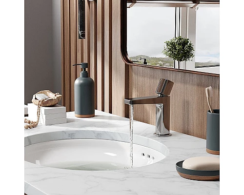 Заказать Смеситель для раковины WasserKRAFT Naab 8603 Хром в магазине сантехники Santeh-Crystal.ru