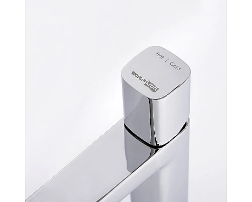 Приобрести Смеситель для раковины WasserKRAFT Naab 8603H Хром в магазине сантехники Santeh-Crystal.ru