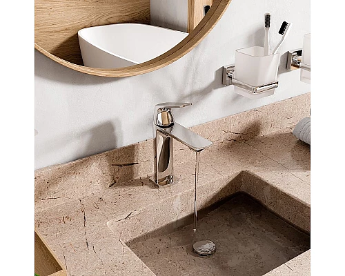 Купить Смеситель для раковины WasserKRAFT Neime 1903 Хром в магазине сантехники Santeh-Crystal.ru