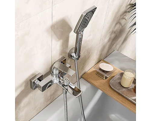 Купить Смеситель для ванны WasserKRAFT Neime 1901 Хром в магазине сантехники Santeh-Crystal.ru