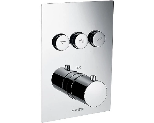 Купить Смеситель для душа WasserKRAFT Neime 1944 с термостатом Хром в магазине сантехники Santeh-Crystal.ru