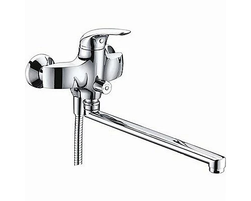 Купить Смеситель для ванны WasserKRAFT Rossel 2802L универсальный Хром в магазине сантехники Santeh-Crystal.ru