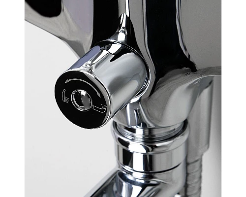 Купить Смеситель для ванны WasserKRAFT Rossel 2802L универсальный Хром в магазине сантехники Santeh-Crystal.ru