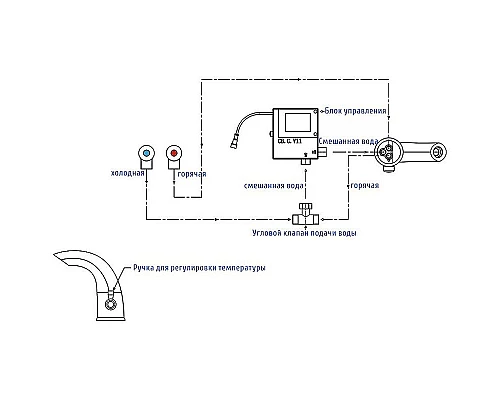 Заказать Смеситель для раковины WasserKRAFT Rossel 2813 Хром в магазине сантехники Santeh-Crystal.ru