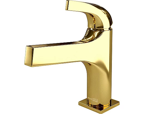 Купить Смеситель для раковины WasserKRAFT Sauer 7103 Золото в магазине сантехники Santeh-Crystal.ru
