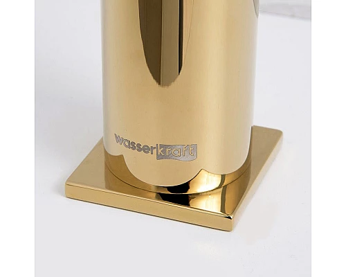 Купить Смеситель для раковины WasserKRAFT Sauer 7103 Золото в магазине сантехники Santeh-Crystal.ru