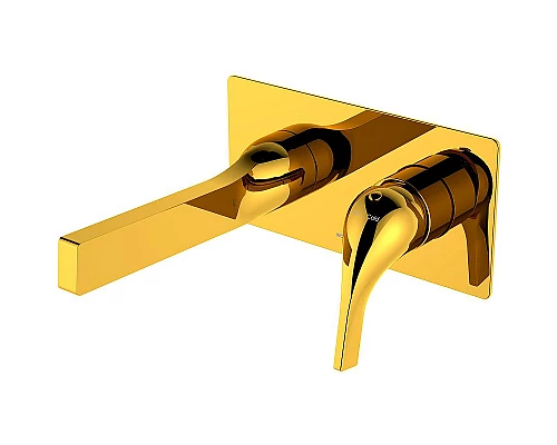 Купить Смеситель для раковины WasserKRAFT Sauer 7130 Золото в магазине сантехники Santeh-Crystal.ru