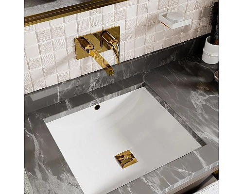 Купить Смеситель для раковины WasserKRAFT Sauer 7130 Золото в магазине сантехники Santeh-Crystal.ru