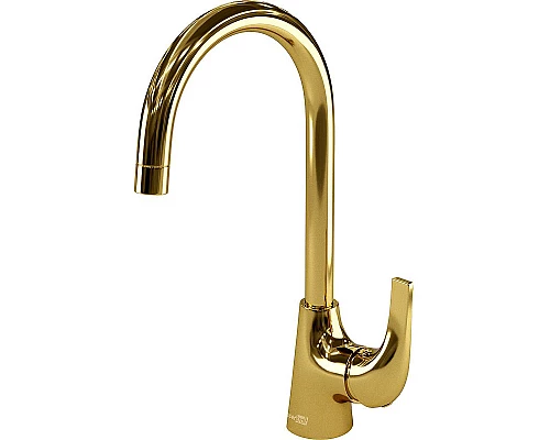 Заказать Смеситель для кухни WasserKRAFT Sauer 7107 Золото в магазине сантехники Santeh-Crystal.ru