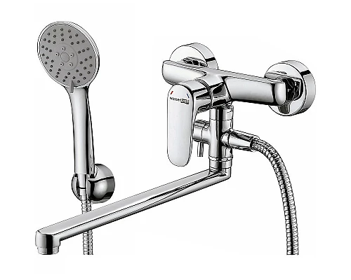 Купить Смеситель для ванны WasserKRAFT Vils 5602L универсальный Хром в магазине сантехники Santeh-Crystal.ru