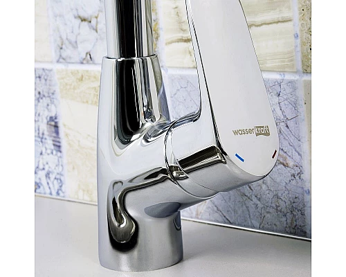 Купить Смеситель для кухни WasserKRAFT Vils 5607 Хром в магазине сантехники Santeh-Crystal.ru