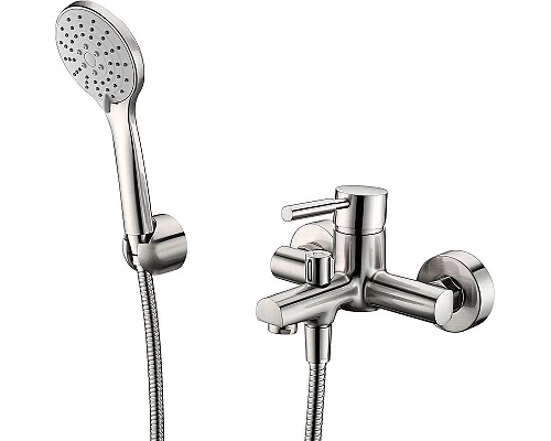 Заказать Смеситель для ванны WasserKRAFT Wern 4201 Хром матовый в магазине сантехники Santeh-Crystal.ru