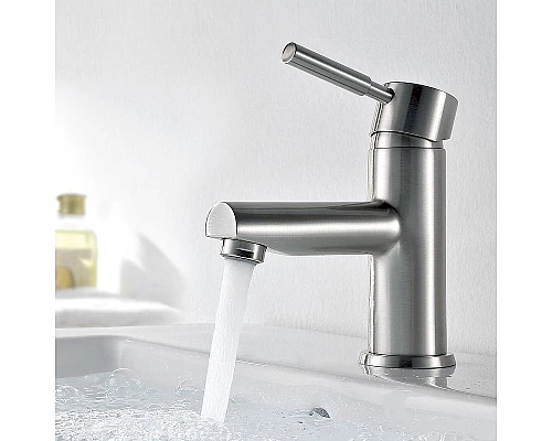 Купить Смеситель для раковины WasserKRAFT Wern 4203 Хром матовый в магазине сантехники Santeh-Crystal.ru