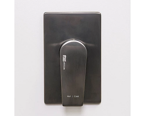 Заказать Смеситель для душа WasserKRAFT Wiese 8451 Оружейная сталь в магазине сантехники Santeh-Crystal.ru