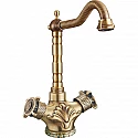 Смеситель для кухни ZorG Antic A 3005K-BR Бронза