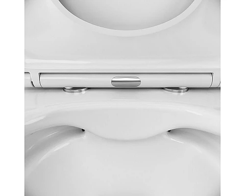 Заказать Комплект унитаза с инсталляцией AM.PM Awe FlashClean IS30201.111700 с сиденьем Микролифт и Белой клавишей смыва в магазине сантехники Santeh-Crystal.ru