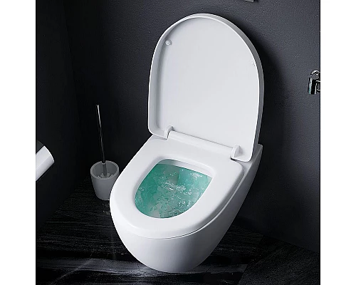 Заказать Комплект унитаза AM.PM Awe C111738WH+C117852WH с инсталляцией Grohe Rapid SL 38772001 с сиденьем Микролифт и клавишей смыва Хром в магазине сантехники Santeh-Crystal.ru