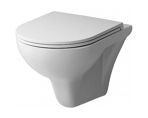 Заказать Унитаз AM.PM Gem FlashClean C901700SC подвесной с сиденьем Микролифт в магазине сантехники Santeh-Crystal.ru