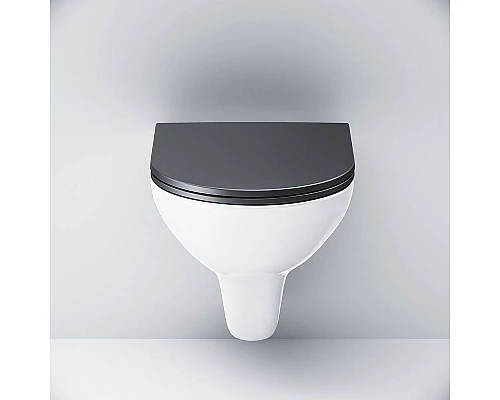 Заказать Унитаз AM.PM Gem C901700SCmb подвесной с сиденьем Микролифт в магазине сантехники Santeh-Crystal.ru