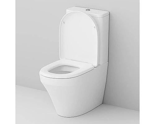 Заказать Унитаз-компакт AM.PM Inspire C508607WH с бачком без сиденья в магазине сантехники Santeh-Crystal.ru