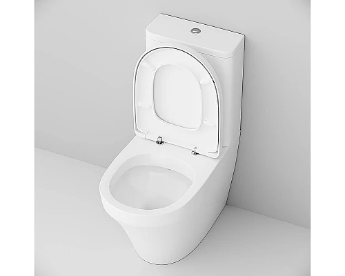 Заказать Унитаз-компакт AM.PM Inspire C508607WH с бачком без сиденья в магазине сантехники Santeh-Crystal.ru