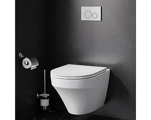 Приобрести Унитаз AM.PM Inspire C501700WH подвесной без сиденья в магазине сантехники Santeh-Crystal.ru