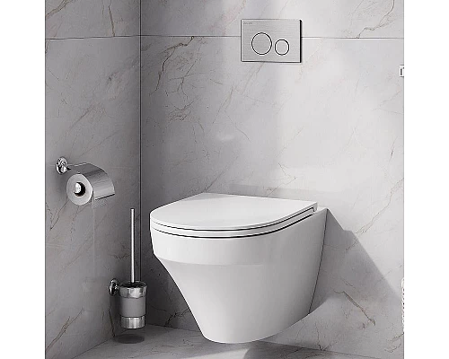 Приобрести Унитаз AM.PM Inspire C501700WH подвесной без сиденья в магазине сантехники Santeh-Crystal.ru