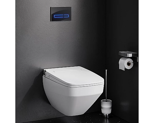 Купить Унитаз-биде AM.PM Inspire V2.0 CCC50A1700SC подвесной с сиденьем Микролифт в магазине сантехники Santeh-Crystal.ru