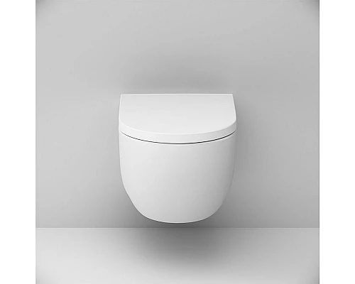 Купить Комплект унитаза с инсталляцией AM.PM Like IS49001.801701 с сиденьем Микролифт и Белой клавишей смыва в магазине сантехники Santeh-Crystal.ru