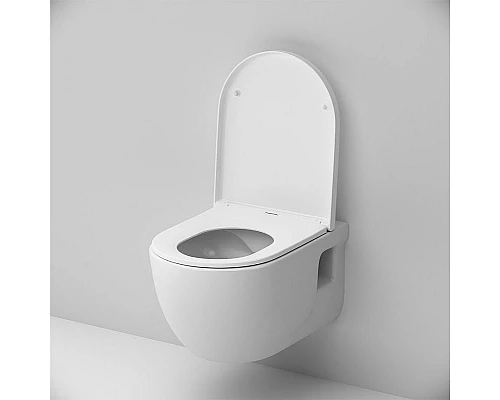 Купить Комплект унитаза с инсталляцией AM.PM Like IS49051.801701 с сиденьем Микролифт и клавишей смыва Хром в магазине сантехники Santeh-Crystal.ru