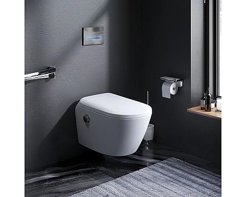 Приобрести Унитаз-биде AM.PM Sensation CCC301700SC подвесной с сиденьем Микролифт в магазине сантехники Santeh-Crystal.ru