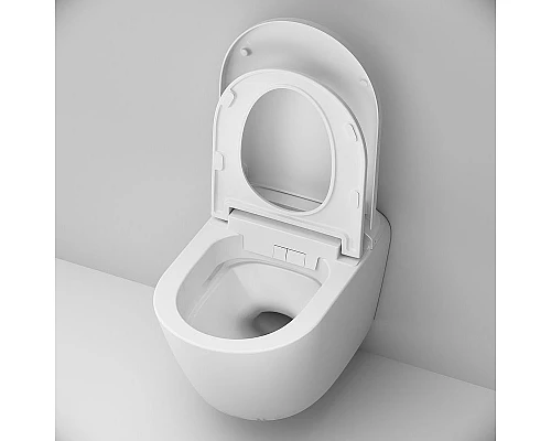 Приобрести Унитаз-биде AM.PM Sensation CCC301700SC подвесной с сиденьем Микролифт в магазине сантехники Santeh-Crystal.ru