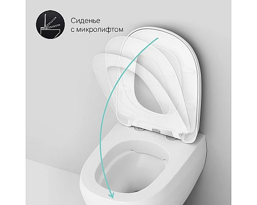 Купить Унитаз AM.PM Sensation C301700WH подвесной без сиденья в магазине сантехники Santeh-Crystal.ru