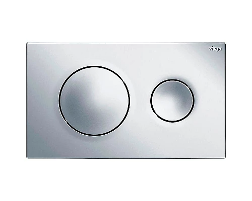 Купить Комплект унитаза AM.PM Spirit FlashClean C701700WH + C707857WH с инсталляцией Viega Prevista Dry 792855 с сиденьем Микролифт и клавишей смыва Хром в магазине сантехники Santeh-Crystal.ru