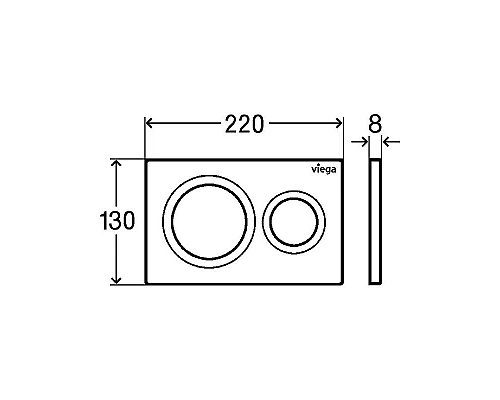 Купить Комплект унитаза AM.PM Spirit FlashClean C701700WH + C707857WH с инсталляцией Viega Prevista Dry 792855 с сиденьем Микролифт и клавишей смыва Хром в магазине сантехники Santeh-Crystal.ru