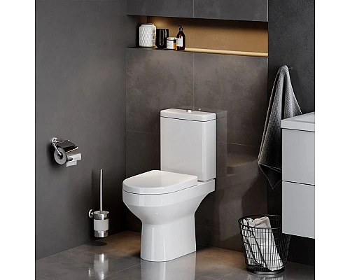 Купить Унитаз-компакт AM.PM Spirit C708600SC с бачком и сиденьем Микролифт в магазине сантехники Santeh-Crystal.ru