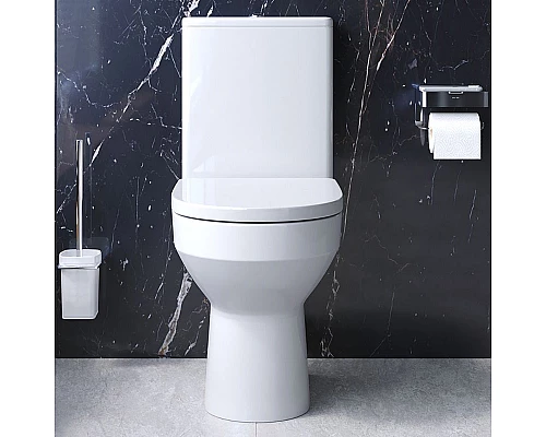 Купить Комплект унитаза компакт AM.PM Spirit CK70DC с бачком с сиденьем Микролифт и аксессуарами для ванной комнаты в магазине сантехники Santeh-Crystal.ru