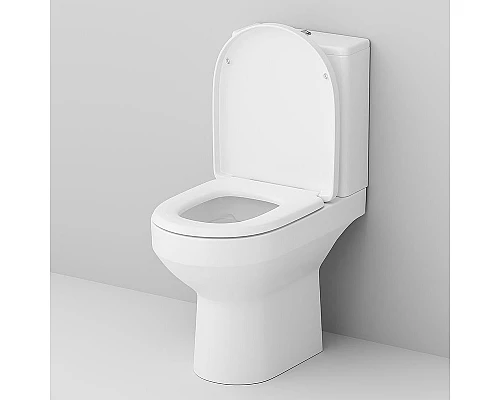 Купить Комплект унитаза компакт AM.PM Spirit CK70DC с бачком с сиденьем Микролифт и аксессуарами для ванной комнаты в магазине сантехники Santeh-Crystal.ru