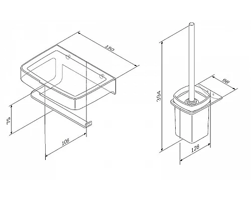 Купить Комплект унитаза компакт AM.PM Spirit CK70DC с бачком с сиденьем Микролифт и аксессуарами для ванной комнаты в магазине сантехники Santeh-Crystal.ru