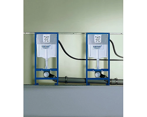 Приобрести Комплект унитаза AM.PM Spirit FlashClean C701700WH + C707857WH с инсталляцией Grohe Rapid SL 38775001 с сиденьем Микролифт и клавишей смыва Хром в магазине сантехники Santeh-Crystal.ru